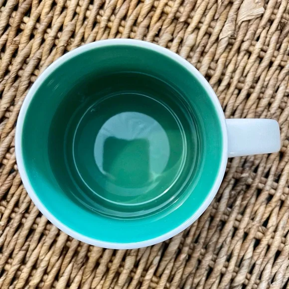 Starbucks Houston Themed White and Green Mug - Picture 3 of 4